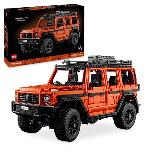 Lego Technic Mercedes-Benz G 500 Professional Line, Modellino Di Auto Fuoristrada Da Costruire Per Adulti, Veicolo 4X4 Classe G Da Esposizione Ricco D