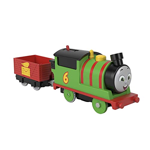Thomas & Friends Il Trenino Thomas - Percy Locomotiva Motorizzata, Giocattolo Per Bambini 3+ Anni, Hdy60
