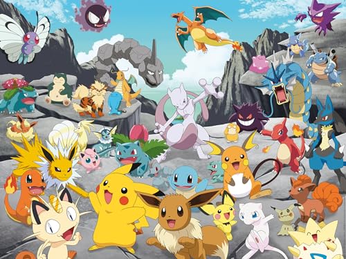 Ravensburger 12000726 - Pokémon - Puzzle 1500 Pezzi – Puzzle Adulti E Ragazzi Da 14 Anni, Puzzle Pokémon, Pokémon Regalo