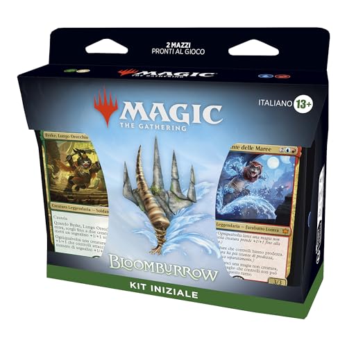 Kit Iniziale Di Magic: The Gathering - Bloomburrow | Impara A Giocare A Magic Con Due Mazzi Tematici Di Bloomburrow | Gioco Di Carte Collezionabili Pe