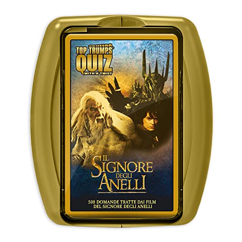 Winning Moves - Top Trumps Quiz - Il Signore Degli Anelli - Ed. Italiana