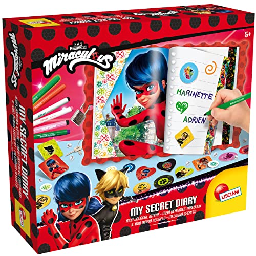 Lisciani Giochi Miraculous Ladybug Secret Diary, 97265