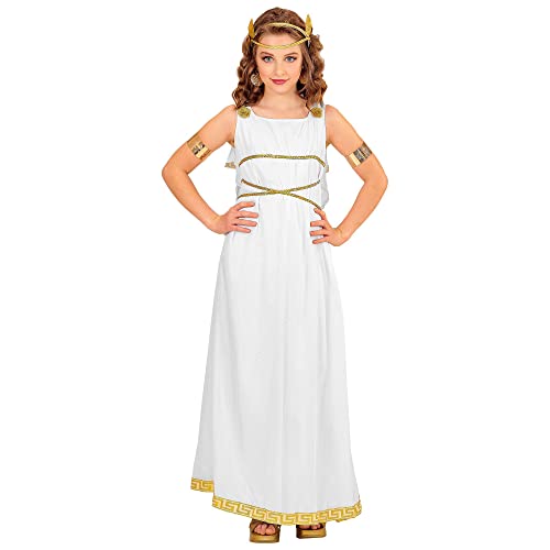 Widmann Milano Party Fashion - Costume Da Dea Greca Per Bambina, Abito, Corona D'Alloro, Carnevale