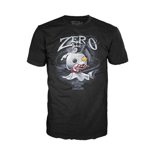 Funko Boxed Tee: The Nightmare Before Christmas - Zero W/Cane- S