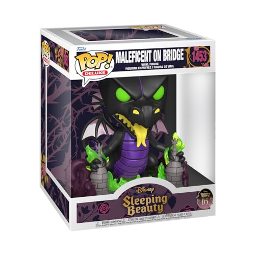 Funko Pop! Deluxe: Maleficent On Bridge - Sleeping Beauty - La Bella Addormentata Nel Bosco - Figura In Vinile Da Collezione - Idea Regalo - Merchandi