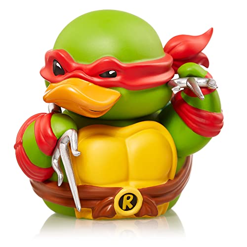 Tubbz Ns4734 - Statuetta Di Anatra In Vinile Da Collezione, Edizione Raphael (In Scatola), Prodotto Ufficiale Teenage Mutant Ninja Turtles