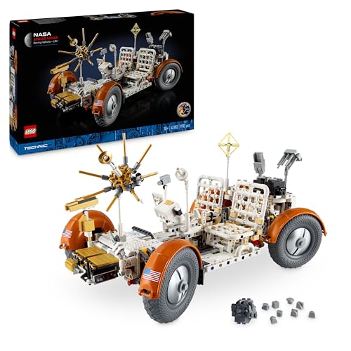 Lego Technic Rover Lunare Nasa Apollo - Lrv, Modellino Da Costruire Di Rover Per Le Missioni Spaziali, Set Da Collezione Per Adulti, Idea Regalo Per L