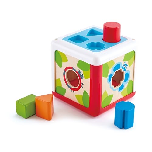 Hape Shape Sorting Box-Giocattolo Educativo Per I Più Piccoli, Colore, E0507