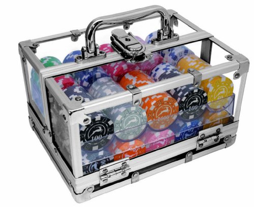 Modiano Box In Alluminio Trasparente - 400 Chips Da 14G
