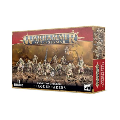 Games Workshop 99129915039 Daemons Of Nurgle Plaguebearers Kit In Plastica