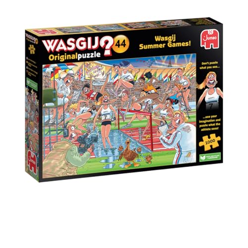 Jumbo Spiele Gmbh- Wasgij Original 44: Summer Games (1000 Pezzi), Jum00333