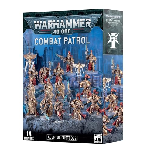 Warhammer Games Workshop 40.000 - Combat Patrol: Adeptus Custodes (Edizione 2024)