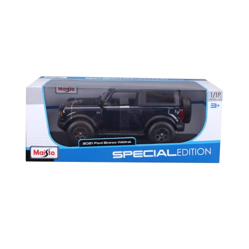 Maisto 1/18 Ford Bronco Wildtrak - Dunkelblau