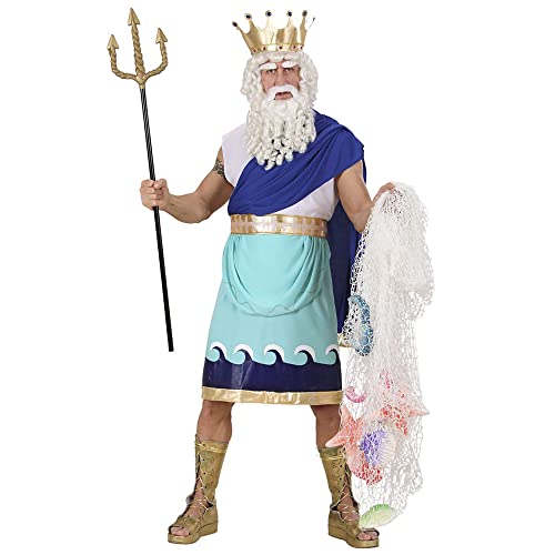 "Poseidon" (Tunic, Belt With Sash, Crown) - (Xxl)
