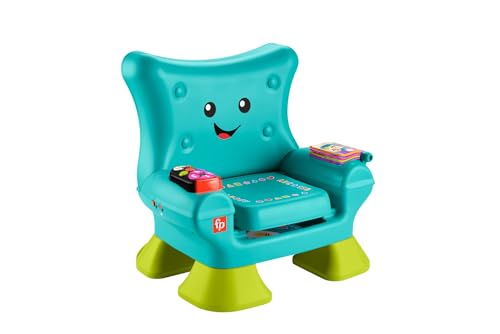 Fisher-Price - La Poltroncina Di Cagnolino, Sedile Interattivo Con 120 Canzoni, Luci, Suoni E Frasi Per L'Apprendimento, Versione Italiano +Es+In+Pt,