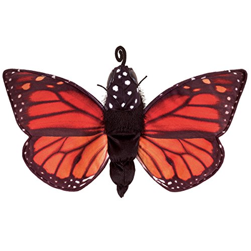 Folkmanis 3073 Monarch Life Cycle Metamorphose Hand Puppet