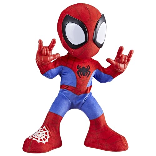 Hasbro Marvel Spidey E I Suoi Fantastici Amici, Peluche Interattivo Spidey Dance 'N Crawl
