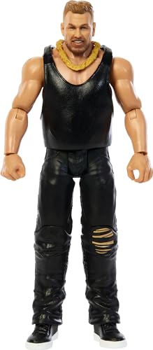 Mattel Wwe - Personaggio Pat Mcafee, Action Figure Da Collezione Alta 15+ Cm Con Tecnologia Truefx, Costume Da Combattimento E 10 Punti Di Articolazio