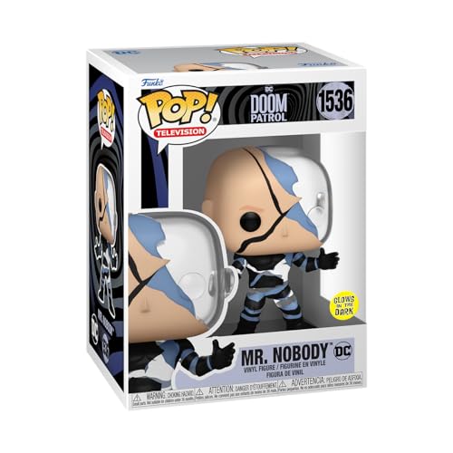 Funko Pop! Tv: Doom Patrol - Mr. Nobody - Si Illumina Al Buio - Figura In Vinile Da Collezione - Idea Regalo - Merchandising Ufficiale - Giocattoli Pe