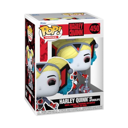 Funko Pop! Heroes: Dc - Harley Quinn - (Apokolips) - Figura In Vinile Da Collezione - Idea Regalo - Merchandising Ufficiale - Giocattoli Per Bambini E