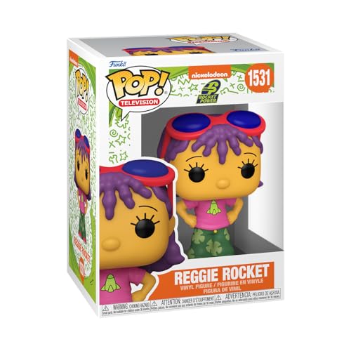 Funko Pop! Tv: Nick Rewind - Reggie Rocket - Nickelodeon Slime - Figura In Vinile Da Collezione - Idea Regalo - Merchandising Ufficiale - Giocattoli P