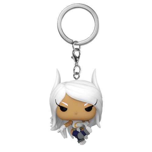 Funko Pop! Keychain: My Hero Academia (Mha) 2 - Rumi Usagiyama - Mirko - Mini Figura In Vinile Da Collezione Novità Portachiavi - Riempitivi Per Calze