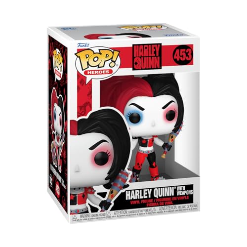 Funko Pop! Heroes: Dc - Harley Quinn With Weapons - Figura In Vinile Da Collezione - Idea Regalo - Merchandising Ufficiale - Giocattoli Per Bambini E