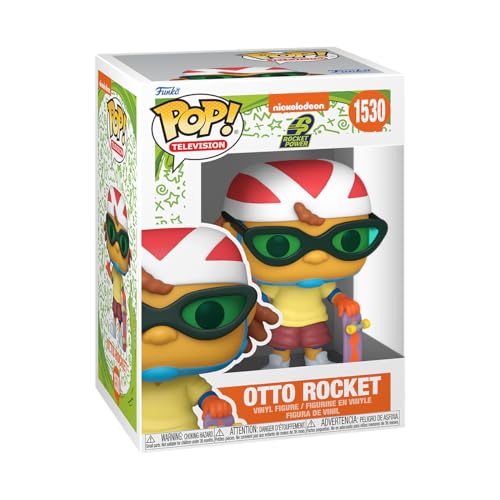 Funko Pop! Tv: Nick Rewind - Otto Rocket - Nickelodeon Slime - Figura In Vinile Da Collezione - Idea Regalo - Merchandising Ufficiale - Giocattoli Per