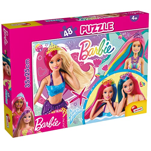 Lisciani Giochi Barbie Puzzle M-Plus 48, Feeling Magical, 99443
