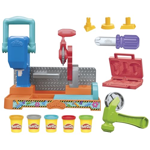 Play-Doh, Banco Degli Attrezzi Con Formine E Segheria, Playset