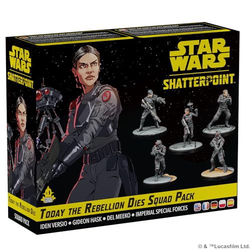 Atomic Mass Games, Star Wars: Shatterpoint – Oggi Muore La Ribellione, Espansione Squadra, Tabletop, 2 Giocatori, Dai 14+ Anni In Su, 90-120 Minuti, T