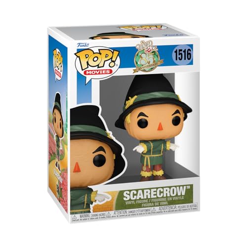 Funko Pop! Movies: The Wizard Of Oz - The Scarecrow - Figura In Vinile Da Collezione - Idea Regalo - Merchandising Ufficiale - Giocattoli Per Bambini