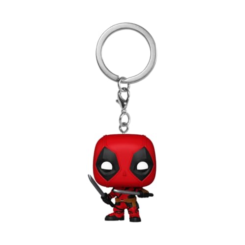 Funko Pop! Keychain: Deadpool & Wolverine - Deadpool - Mini Figura In Vinile Da Collezione Novità Portachiavi - Riempitivi Per Calze - Idea Regalo - M