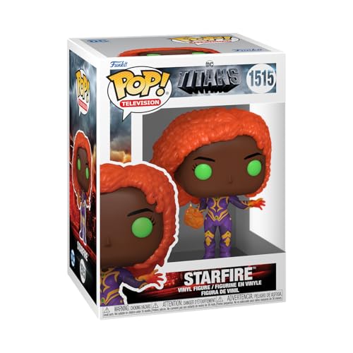 Funko Pop! Tv: Titans - Starfire - Dc Titans - Figura In Vinile Da Collezione - Idea Regalo - Merchandising Ufficiale - Giocattoli Per Bambini E Adult
