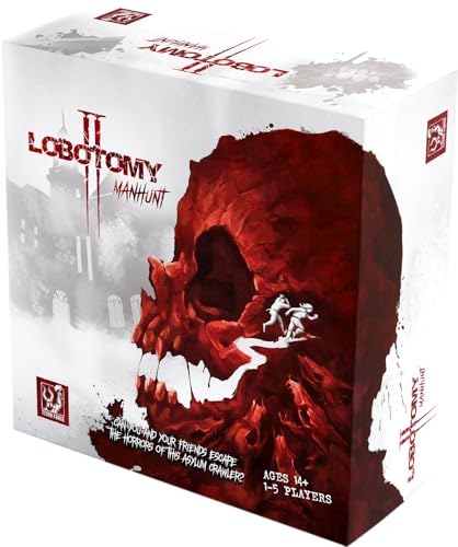 Titan Forge | Lobotomy 2: Manhunt | Cooperative Survival Horror Board Game |Base Game | Age 14+ | 1-5 Players | English Version