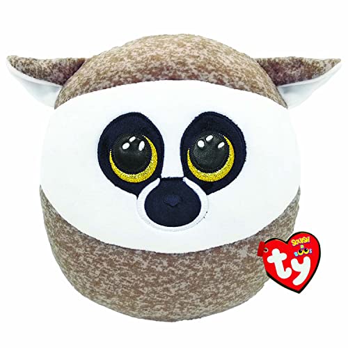 Ty - Squish A Boo Scimmia Lemure Linus - 31 Cm