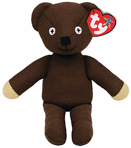 Ty Toys Mr. Bean Teddy Bear Medium – Beanie Baby Soft Plush Toy – Peluche Da Collezione