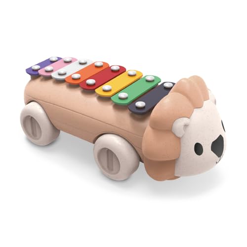 Sport1 Xilofono Leone In Bioplastica. Xilofono Per Bambini Sicuro E Divertente. Xylophone Per Bambini Della Linea Bio Ecomusic. Gioco E Strumento Musi