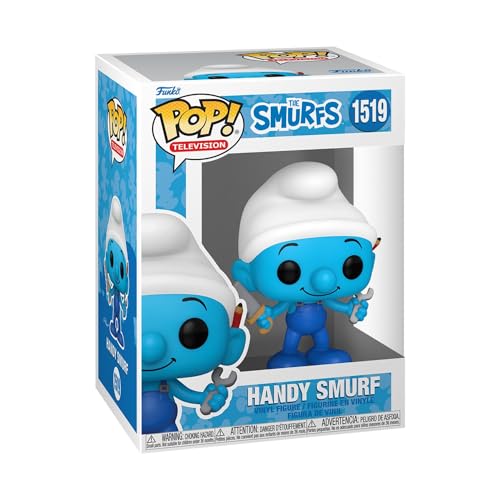 Funko Pop! Tv: Papa Smurfs - Handy Papa Smurf - Figura In Vinile Da Collezione - Idea Regalo - Merchandising Ufficiale - Giocattoli Per Bambini E Adul