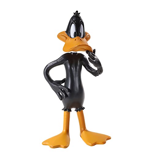 Bendyfigs The Noble Collection Looney Tunes Mini Daffy Duck – 11,5 Cm (11,5 Cm) Noble Toys Figura In Miniatura Pieghevole Figura Posable Doll Figure