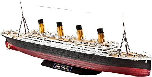 Revell- R.M.S. Titanic Other License Kit Di Montaggio, Colore Multicolore (Grey Camouflage), 10 - 99, 05210