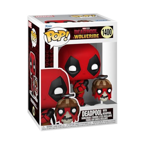 Funko Pop! & Buddy: Deadpool & Wolverine - Deadpool With Headpool - Figura In Vinile Da Collezione - Idea Regalo - Merchandising Ufficiale - Giocattol