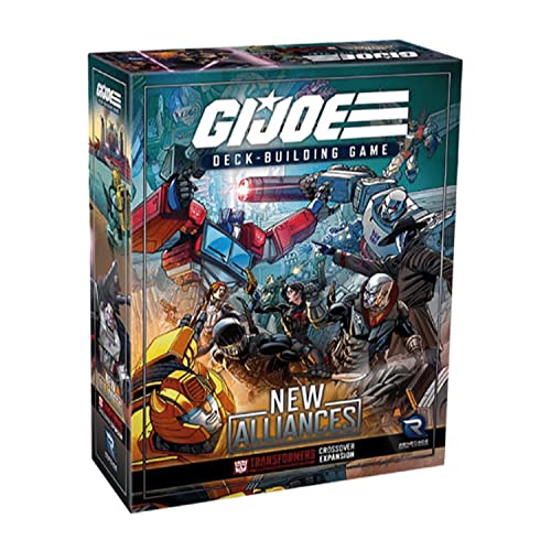 Renegade Game Studios | G.I. Joe Deck-Building Game New Alliances: A Transformers Crossover | Espansione Del Gioco Di Carte | Età 14+ Anni | 1-4 Gioca