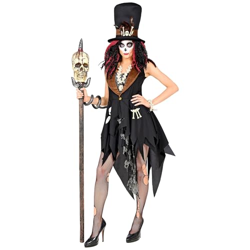 W Widmann Milano Party Fashion - Costume Sacerdotessa Voodoo, Vestito, Strega, Mago, Costume Di Halloween