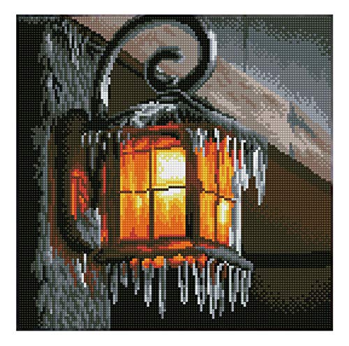 Diamond Dotz Dq8-022 Squares Frosty Light - Quadro Per Pittura Con Strass, 34,5 X 34,5 Cm, Per Bambini E Adulti