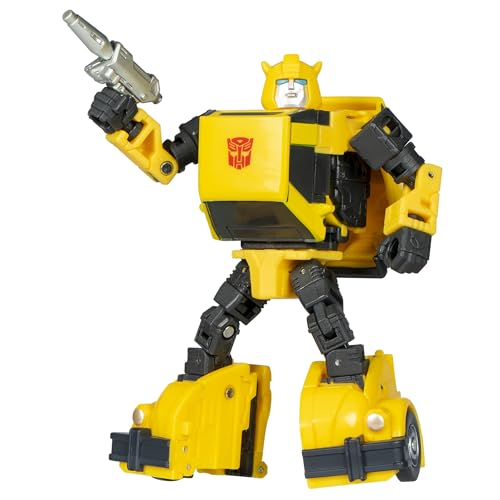 Transformers Studio Series 86-29 Deluxe Class, Action Figure Convertibile Di Bumblebee Da 11 Cm, Ispirata Al Film "Transformers: The Movie", Dagli 8 A