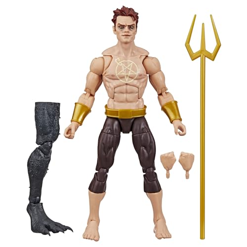 Hasbro Marvel Legends Series, Strange Tales, Daimon Hellstrom, Action Figure Collezionabile Per Adulti Da 15 Cm Ispirata Ai Fumetti