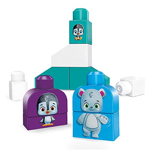 Mega Bloks First Builders, Amici Del Polo Bio, Contiene 10 Blocchi Da Costruzione, Eco-Sostenibili, Giocattolo Per Bambini 1+ Anni, Gpt77