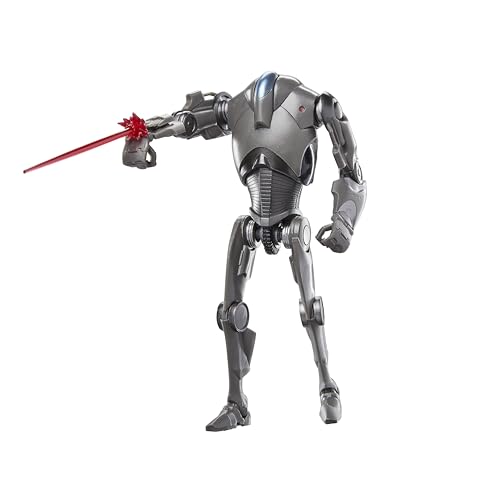Hasbro Star Wars The Black Series, Super Droide Da Battaglia, Action Figure Collezionabile Da 15 Cm Ispirata Al Film "Star Wars: L'Attacco Dei Cloni"
