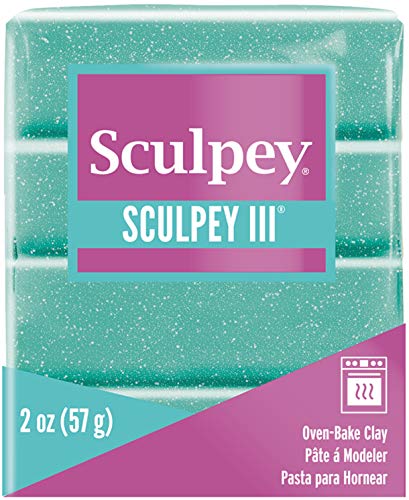 Sculpey Argilla Polimerica Turq Glttr, 7 Oz
